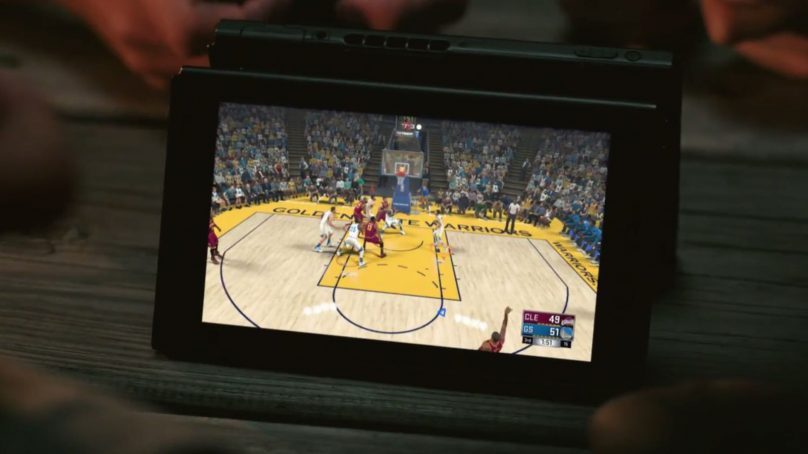 الجزء الجديد من سلسلة NBA 2K سيصدر لمنصة نينتندو سويتش الجديدة