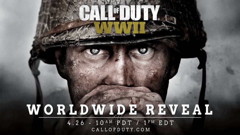 الكشف عن لعبة Call of Duty WWII وبعض التفاصيل الخاصة بها