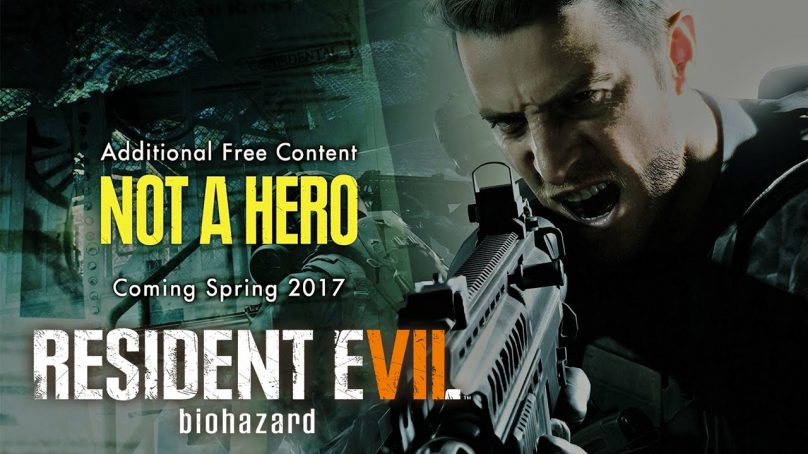 كابكوم تعلن عن تأجيل محتوى Not A Hero الخاص بلعبة Resident Evil 7