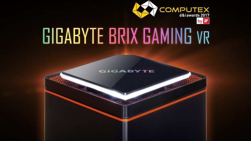 حاسب BRIX Gaming VR يفوز بجائزة d&i فى معرض كمبيوتكس 2017