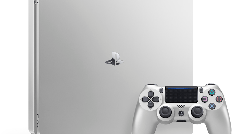 نسخة جديدة لمنصات Playstation 4 باللون الفضي