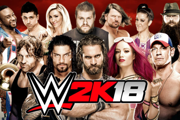 قائمة بأسماء أول 47 مصارع سيتواجدوا بلعبة WWE 2K18