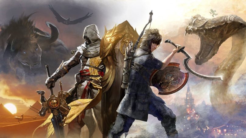الكشف عن تعاون بين Assassin’s Creed و Final Fantasy XV خلال فعاليات حدث Gamescom