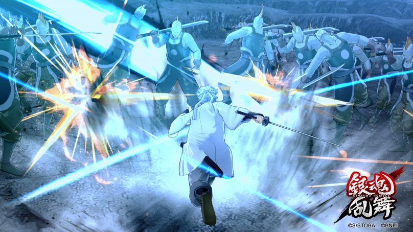 عرض دعائي جديد للعبة Gintama Ranbu حصرية بلاي إستيشن