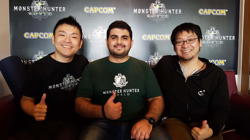 لقائنا مع Fujioka Kaname و Yuya Tokouda مخرجي لعبة Monster Hunter World