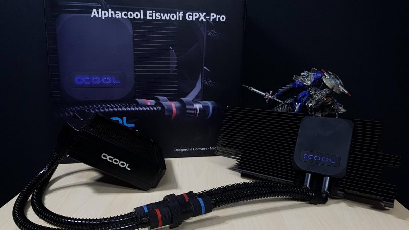 تبريد مائي للبطاقة الرسومية : مراجعة Alphacool Eiswolf 120 GPX Pro