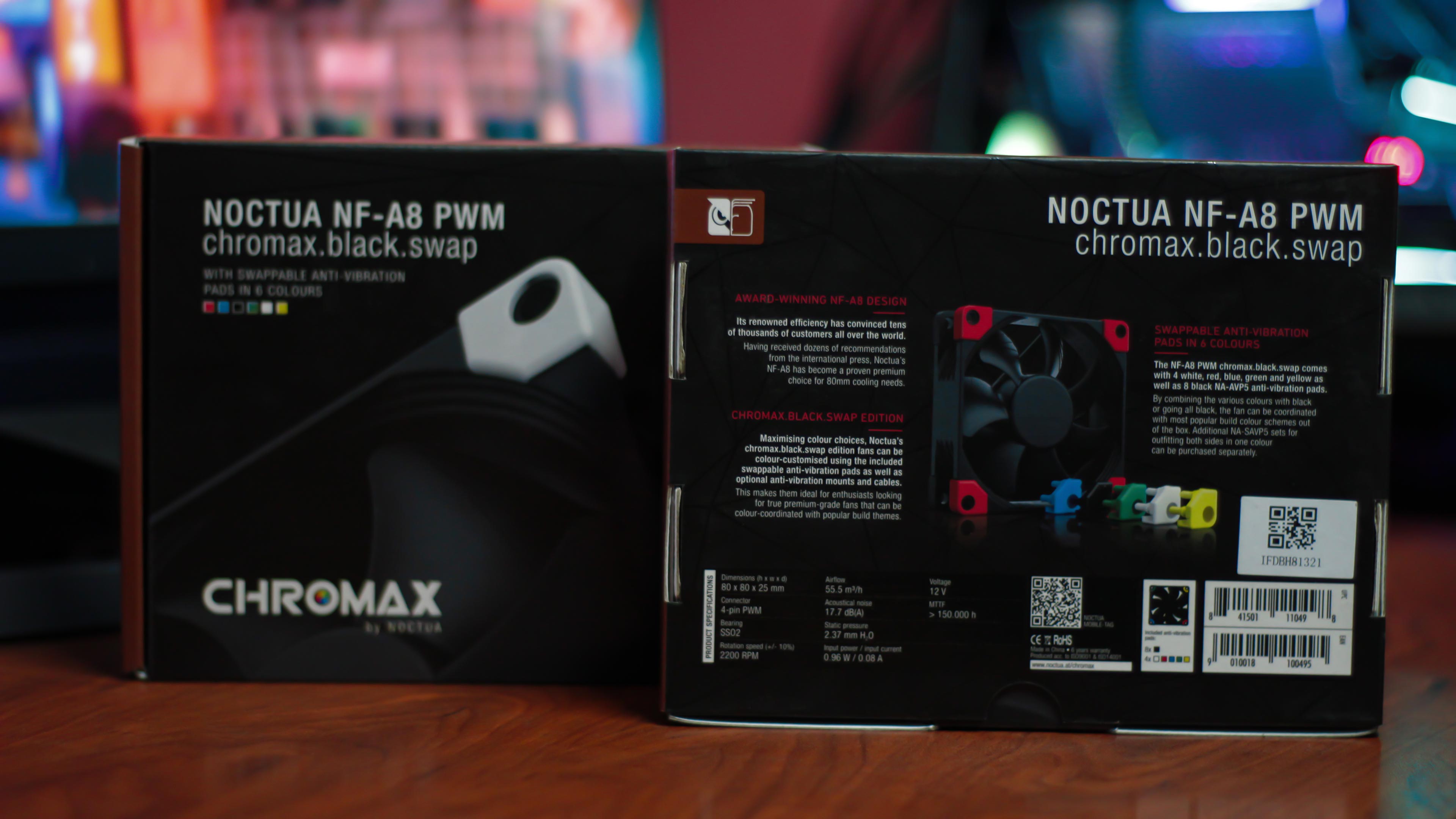 Noctua NF-A8 PWM Chromax Black (2)