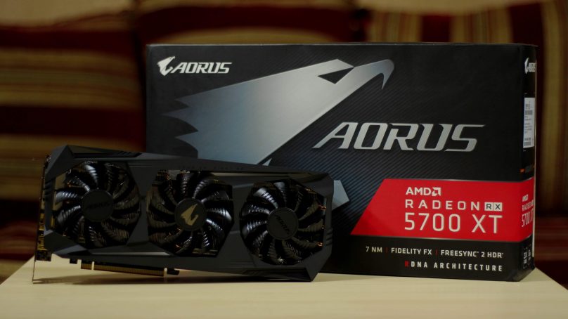 مراجعة البطاقة الرسومية AORUS Radeon RX 5700 XT