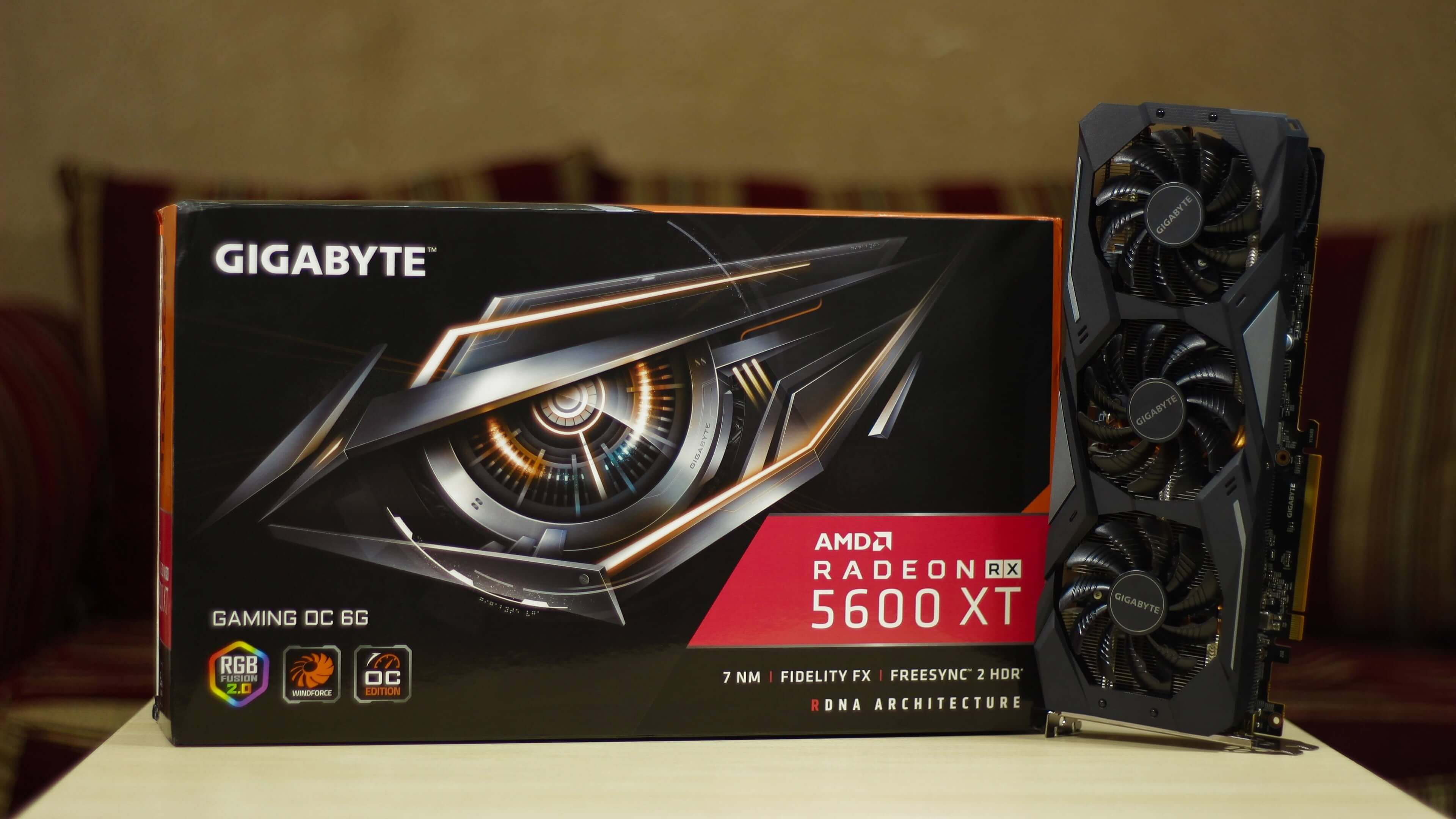 مراجعة البطاقة الرسومية Gigabyte RX 5600XT Gaming OC - HDR247