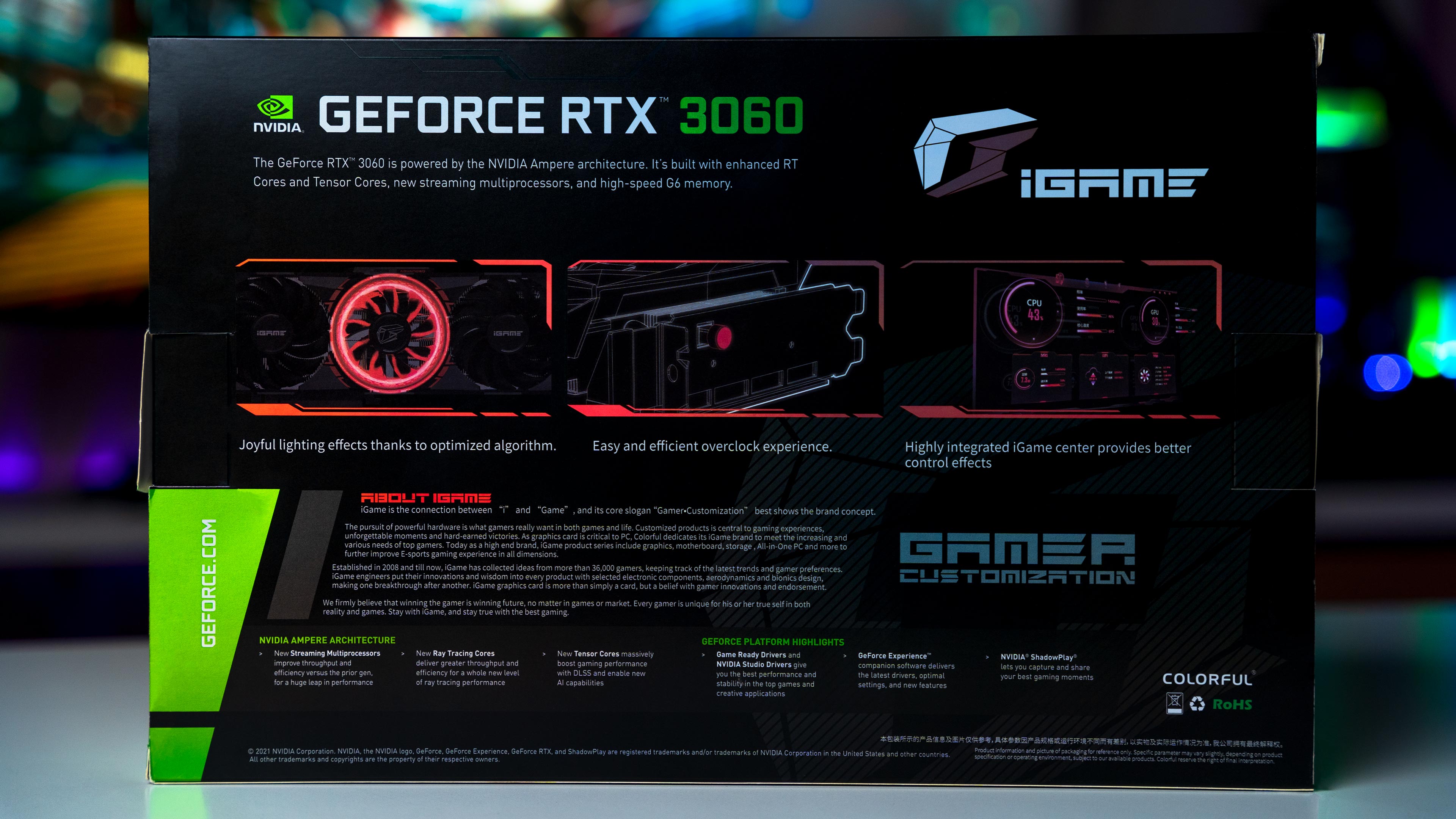 Colorful iGame RTX 3060 Advanced OC Box (8)