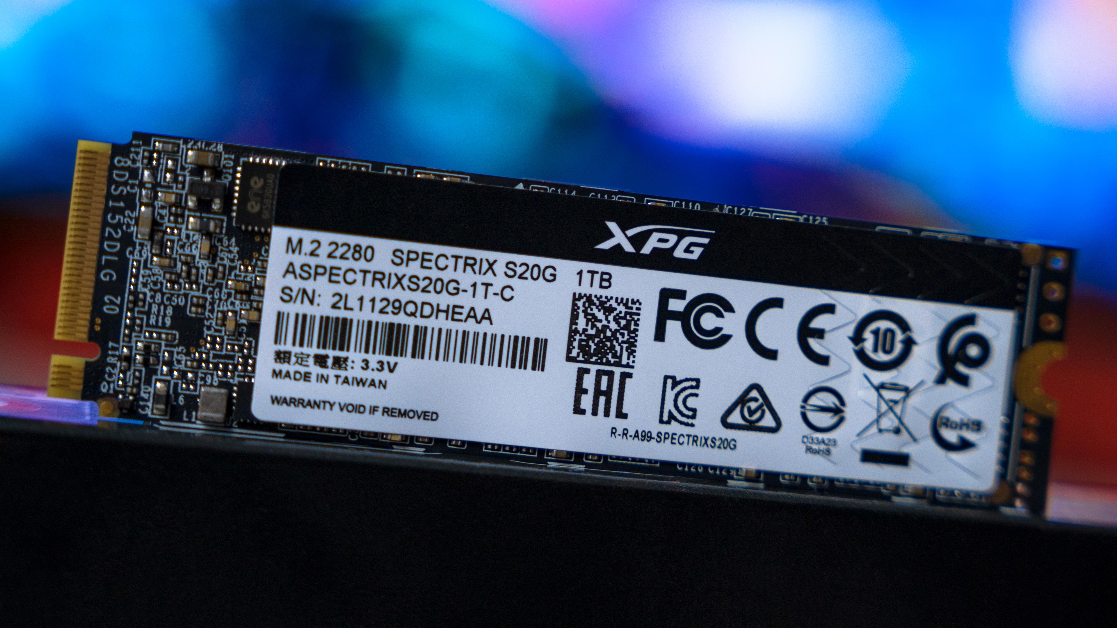 XPG Spectrix S20G 1TB NVMe SSD (3)