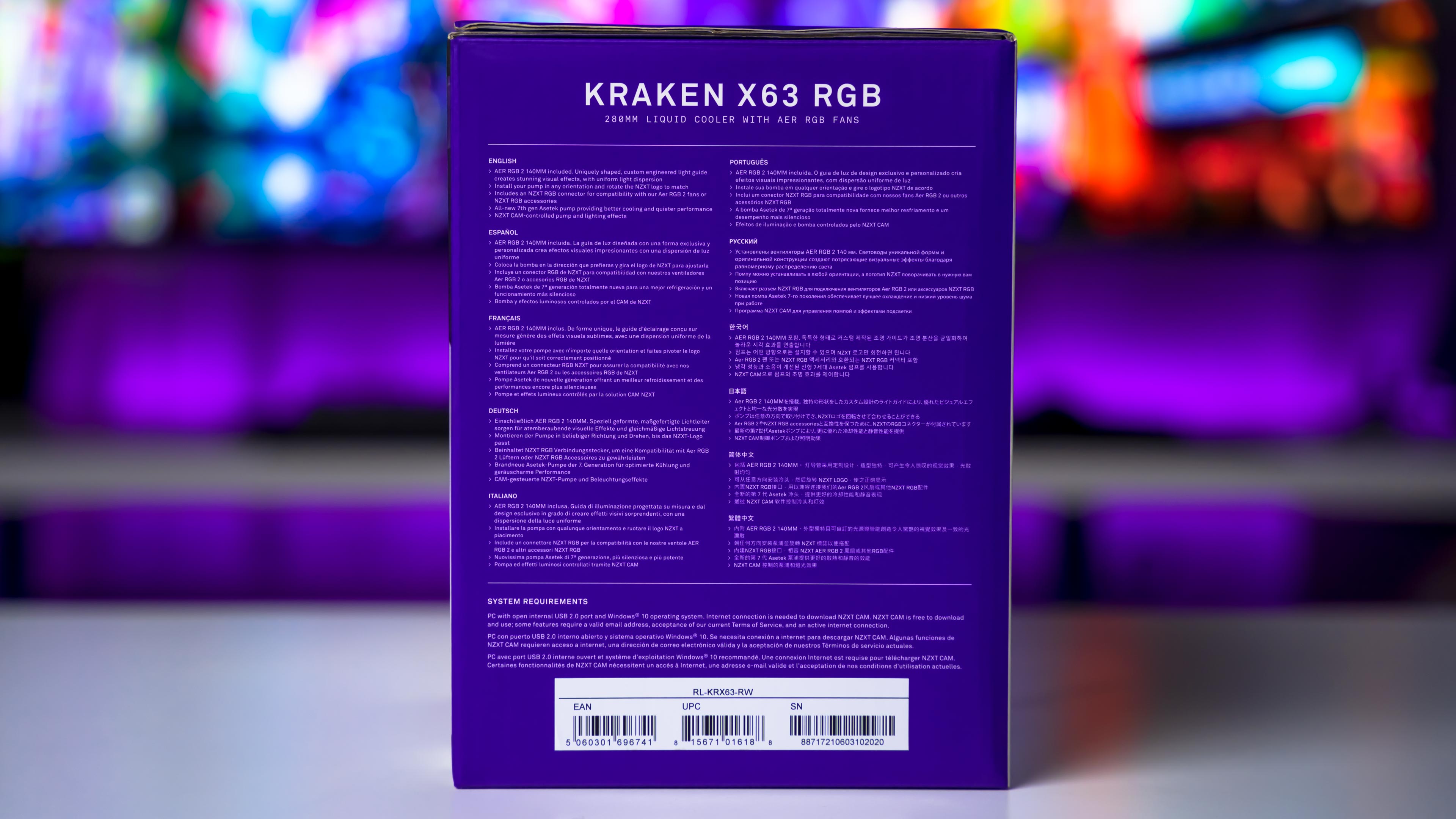 NZXT Kraken X63 RGB White Box (4)