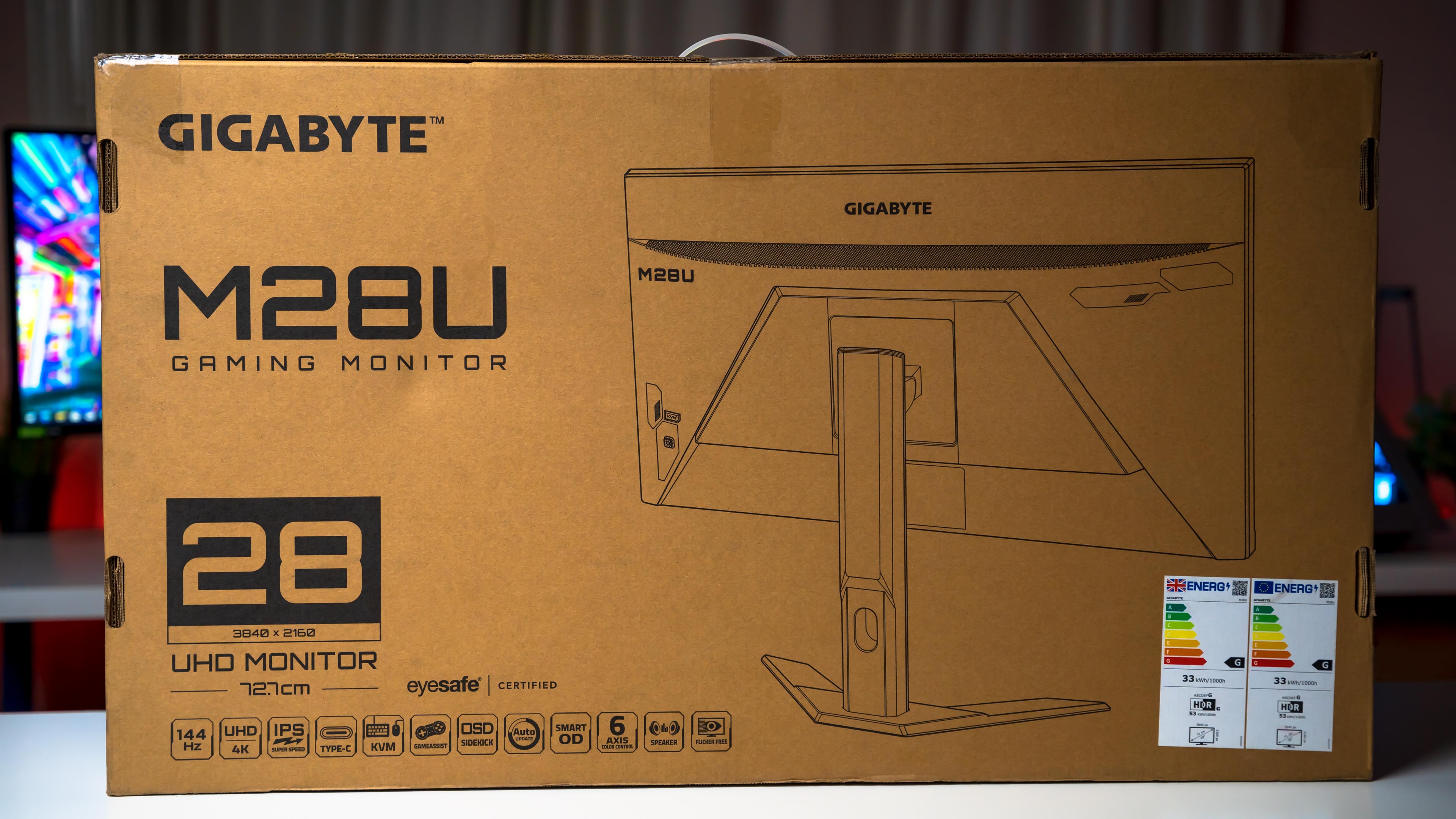 Gigabyte M28U KVM Gaming Monitor Box (5)