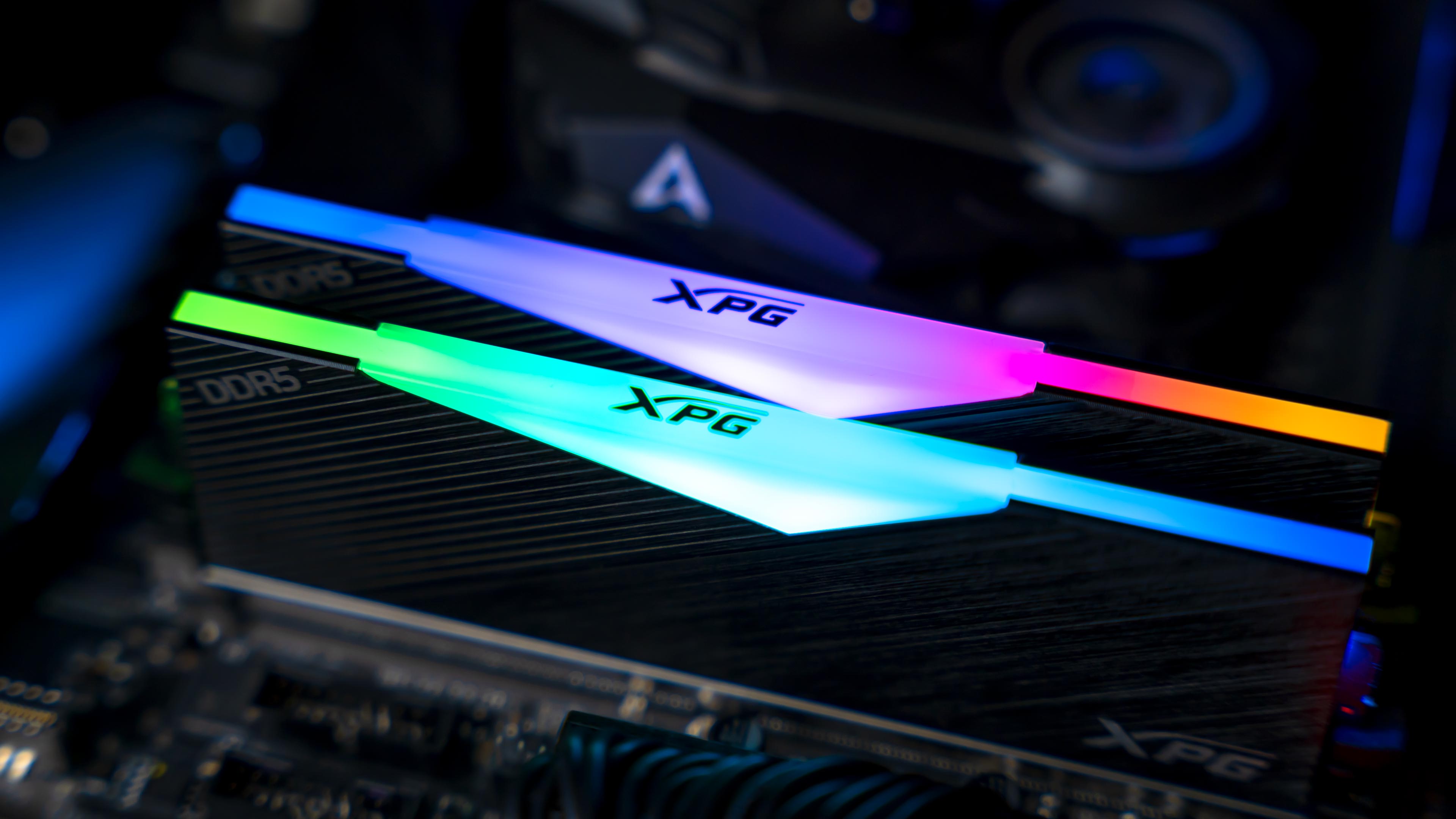 XPG Lancer RGB DDR5 5200Mhz Lights (2)