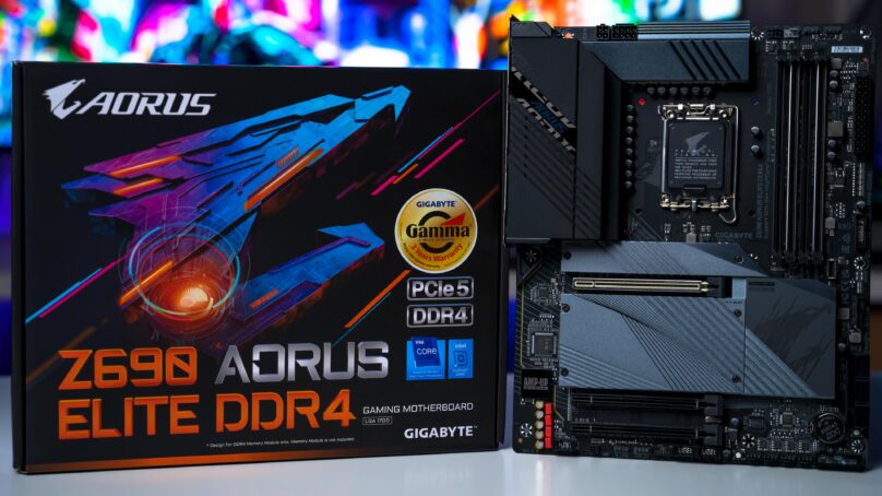 مراجعة Aorus Z690 Elite DDR4 : أداء رائع مع ذواكر DDR4