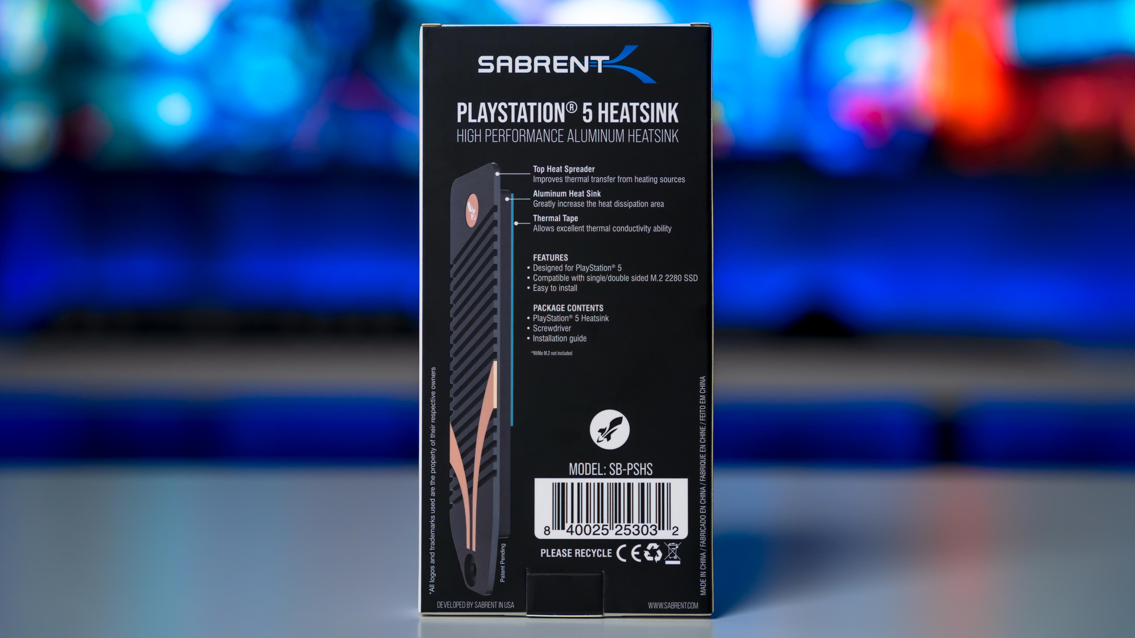 Sabrent PS5 Heatsink Box (4)