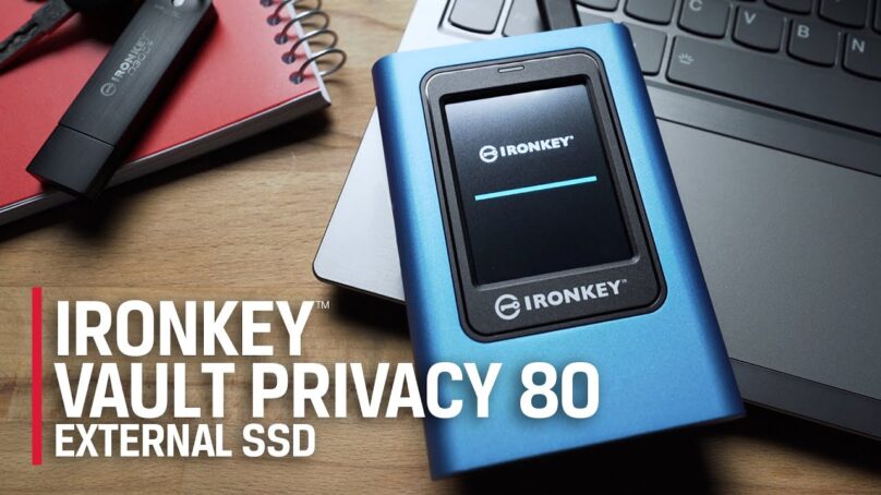كينغستون تطرح IronKey Vault Privacy 80 بشاشة لمس لحماية البيانات