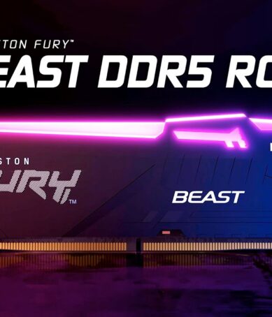 كينغستون تطلق Kingston FURY Beast DDR5 RGB لتعزيز أداء التشغيل