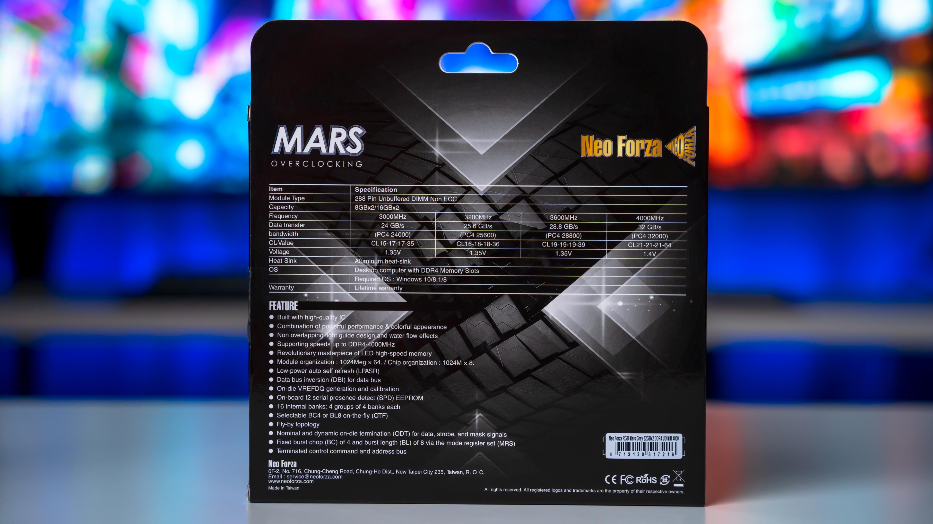 Neo Forza Mars RGB 64GB 4000Mhz Box (4)