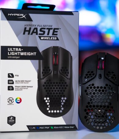 مراجعة HyperX Pulsefire Haste Wireless : فأرة لاسلكية خفيفة الوزن بأداء جيد