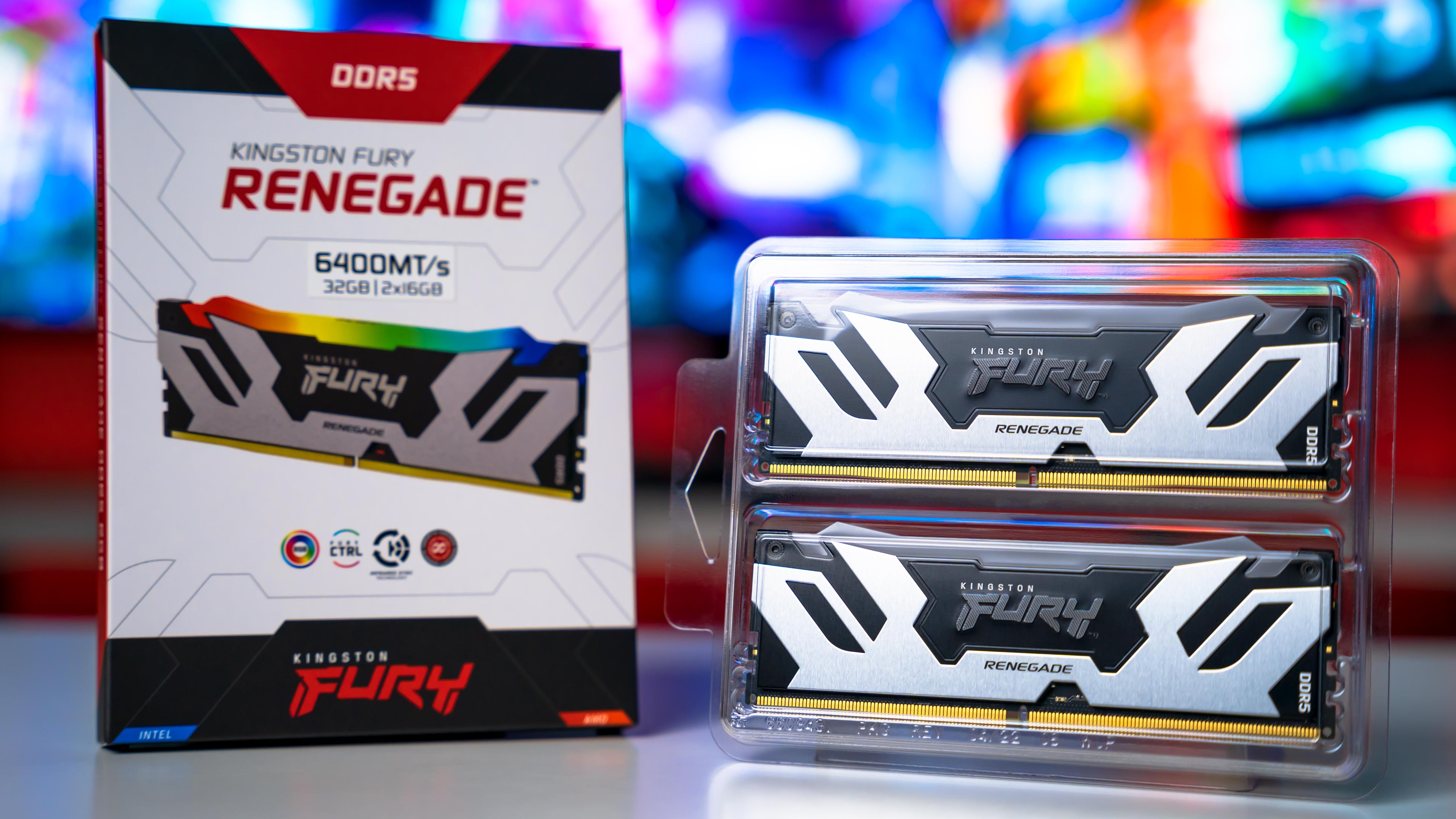 Kingston Fury Renegade RGB DDR5 6400Mhz 32GB Dual Kit Box (5)