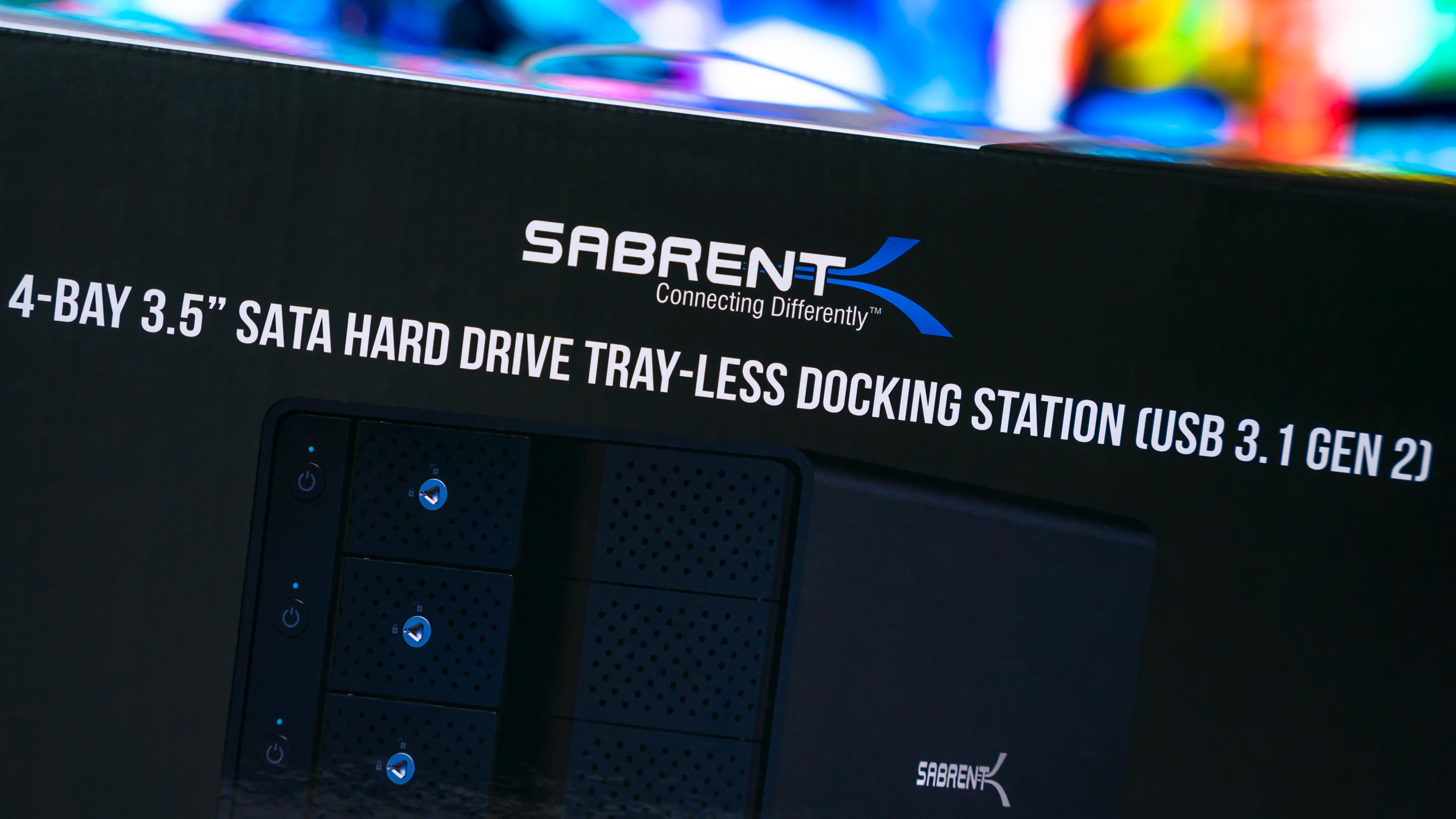 Sabrent 4Bay SATA HDD Docking Station Box (2)