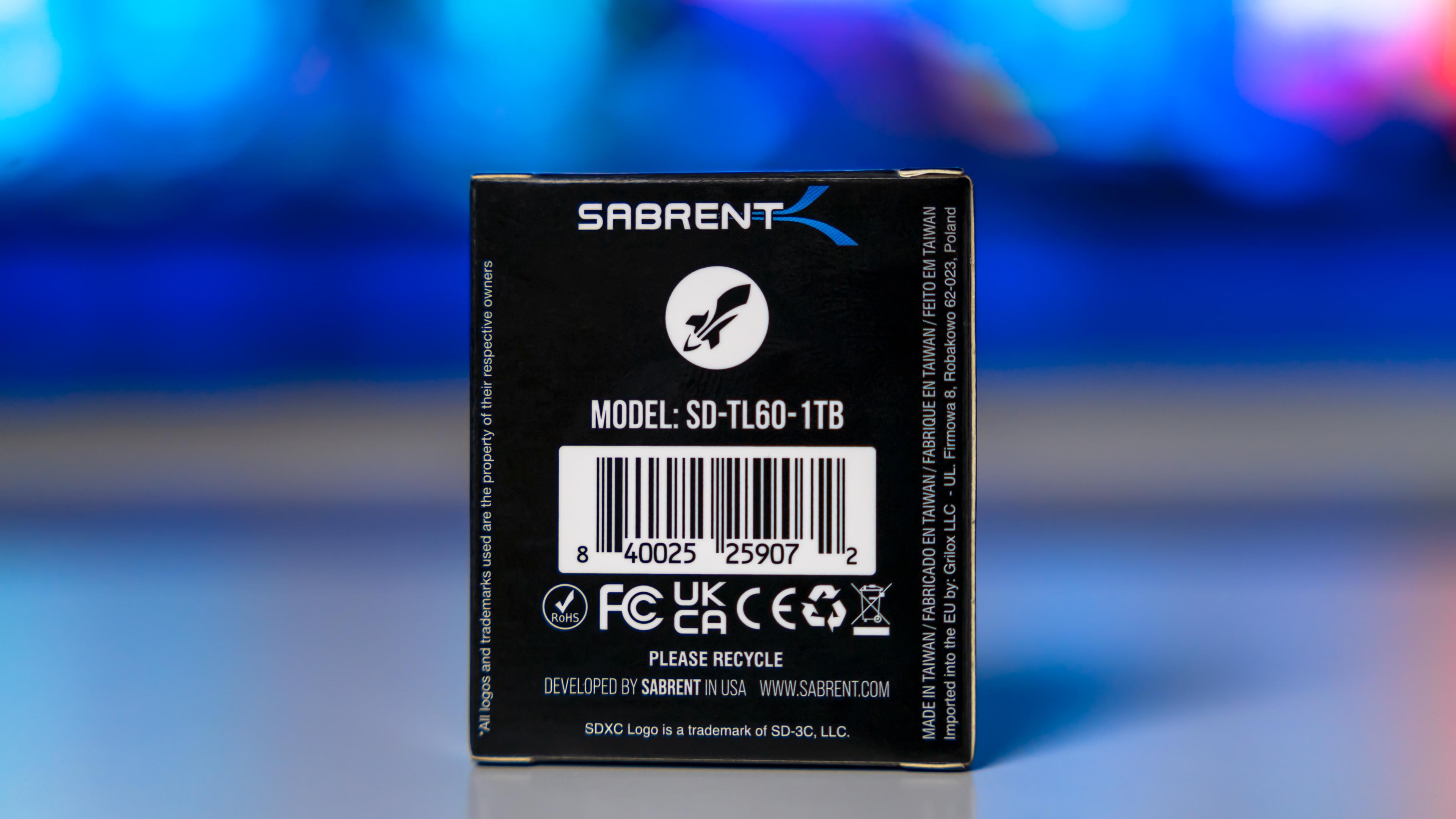 Sabrent Rocket V60 1TB Box (2)