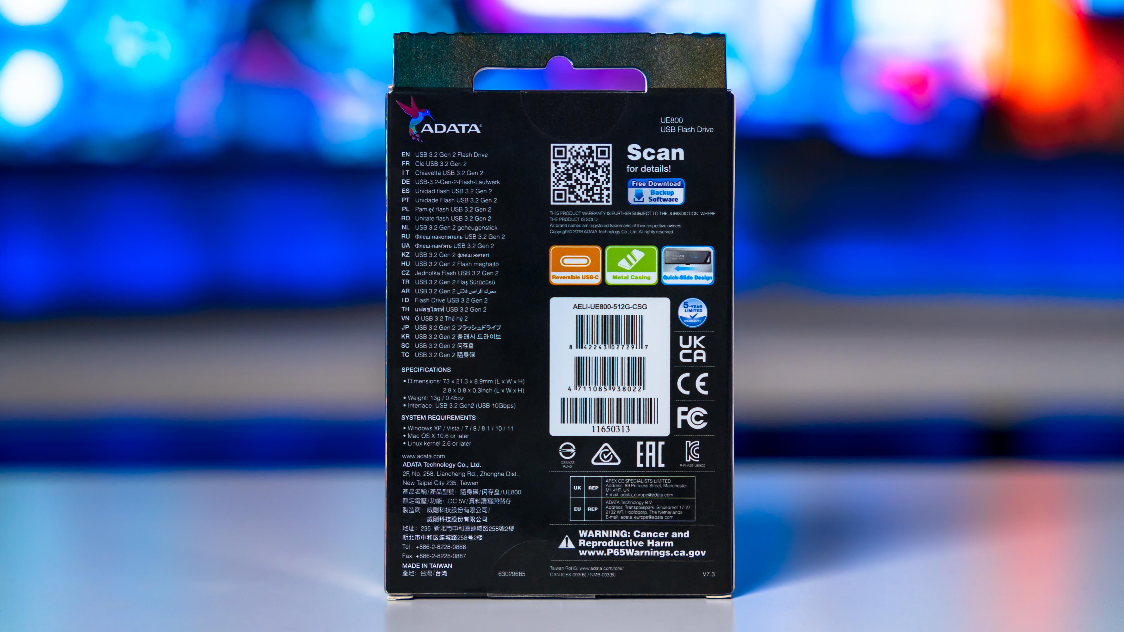 ADATA UE800 512GB USB 3.2 Type-C Box (3)
