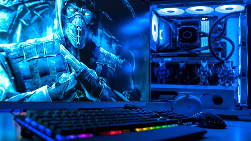 تجميعة كمبيوتر للألعاب Mortal Kombat 1 Sub Zero Gaming PC 2023