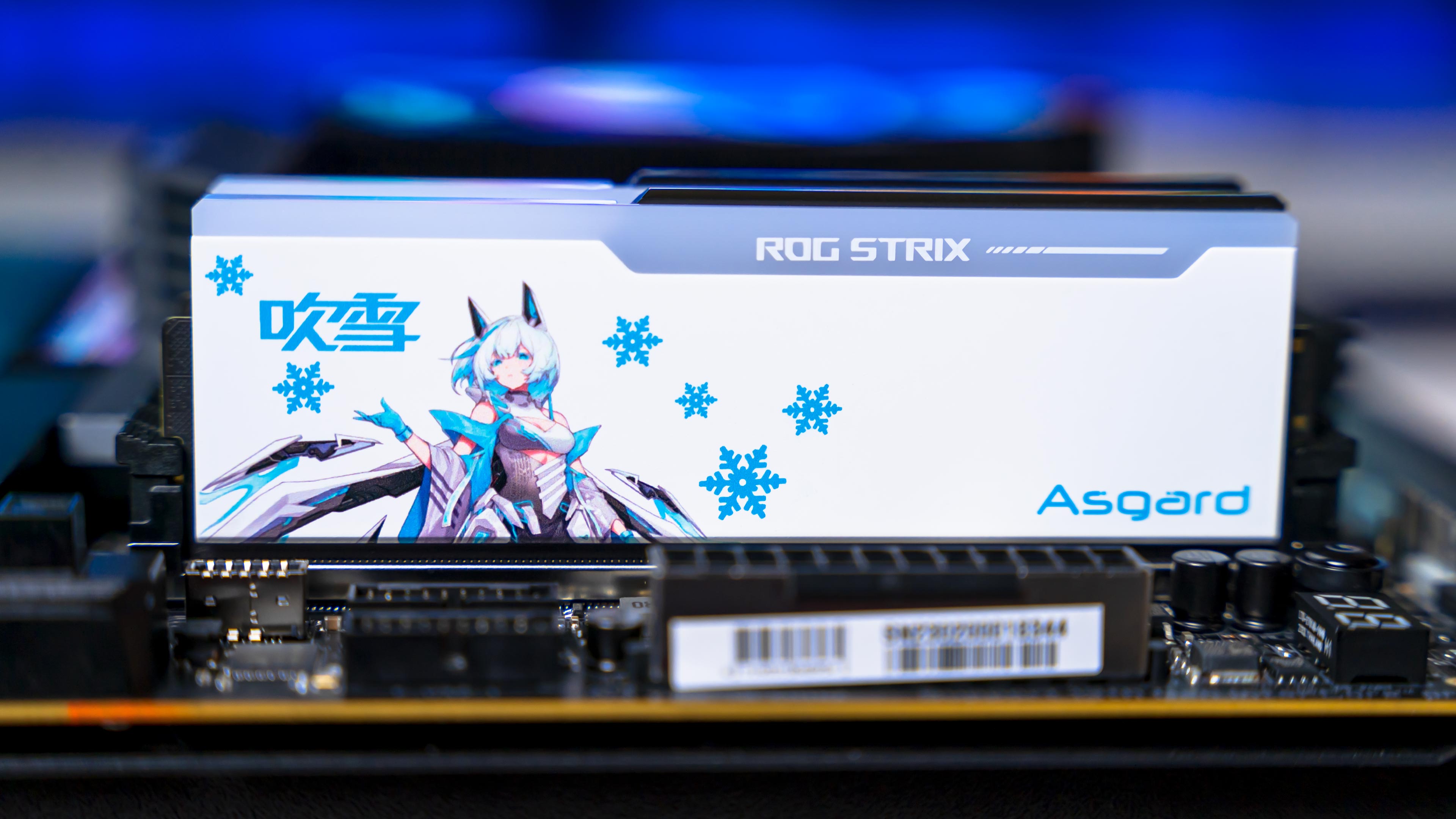 Asgard Bargi ROG STRIX RGB DDR5 6400Mhz Installation (1)