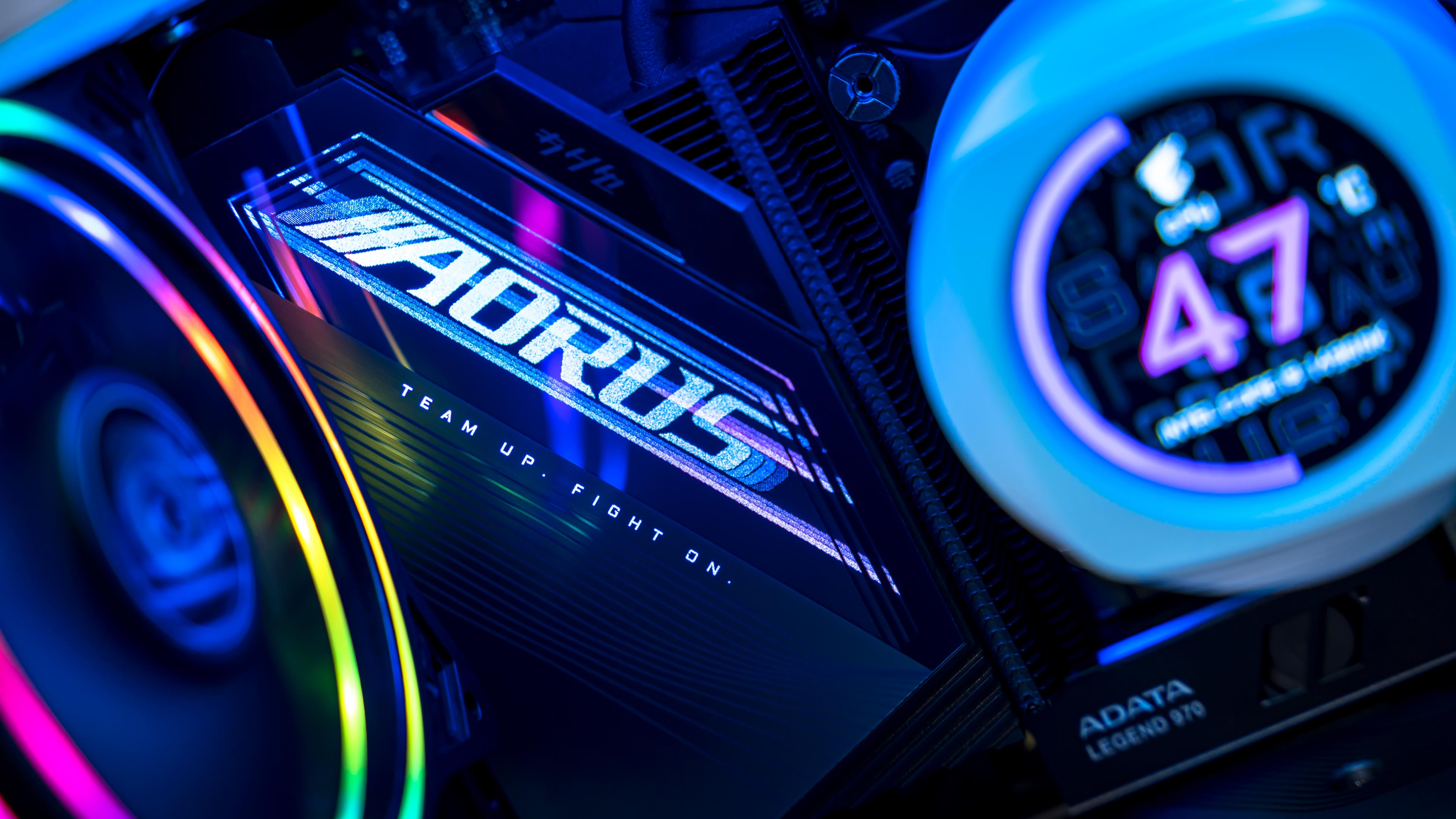 Aorus Z790 Master X Gaming PC 2024 Working Lights Off (2)