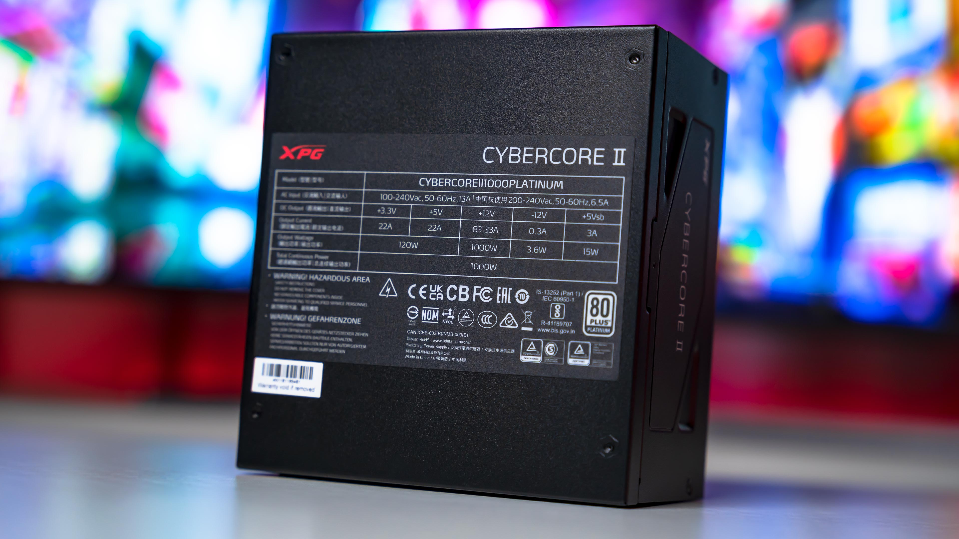 XPG Cybercore II 1000W Platinum PSU (2)