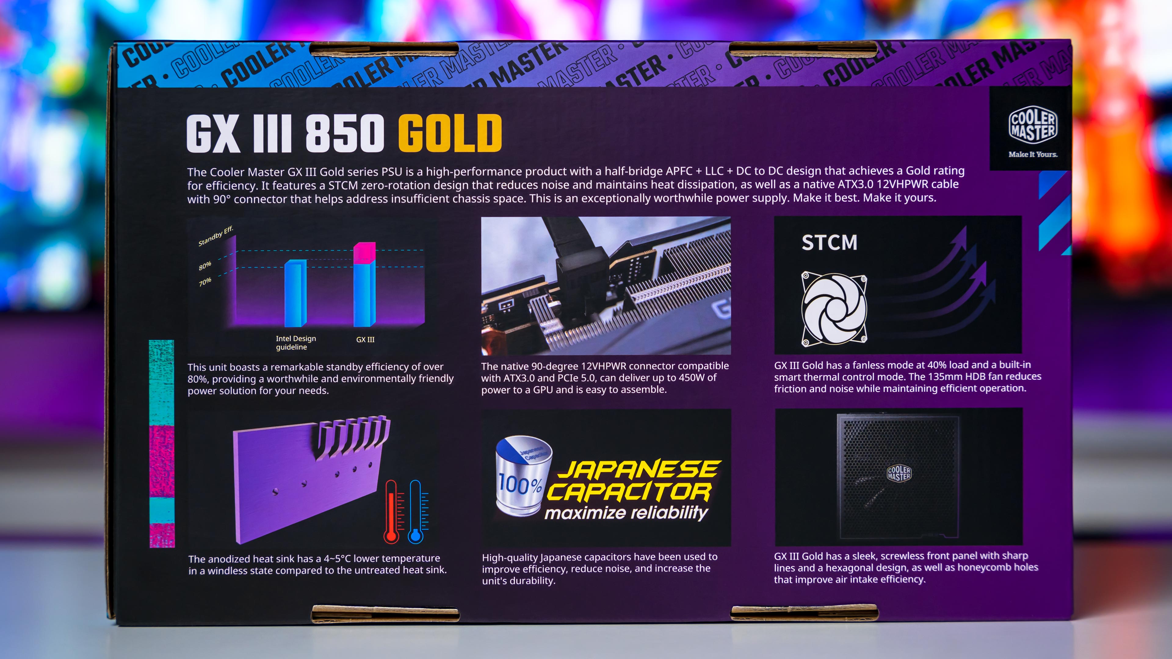 Cooler Master GX III Gold 850W Box (3)