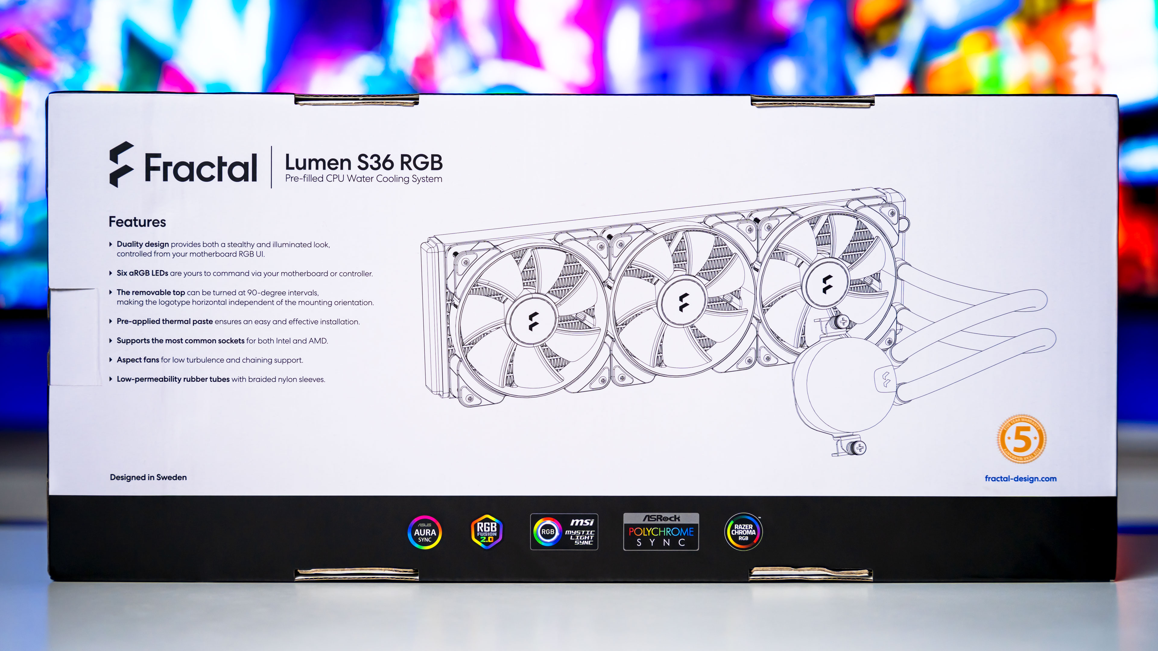 Fractal Design Lumen S36 RGB V2 Box (3)