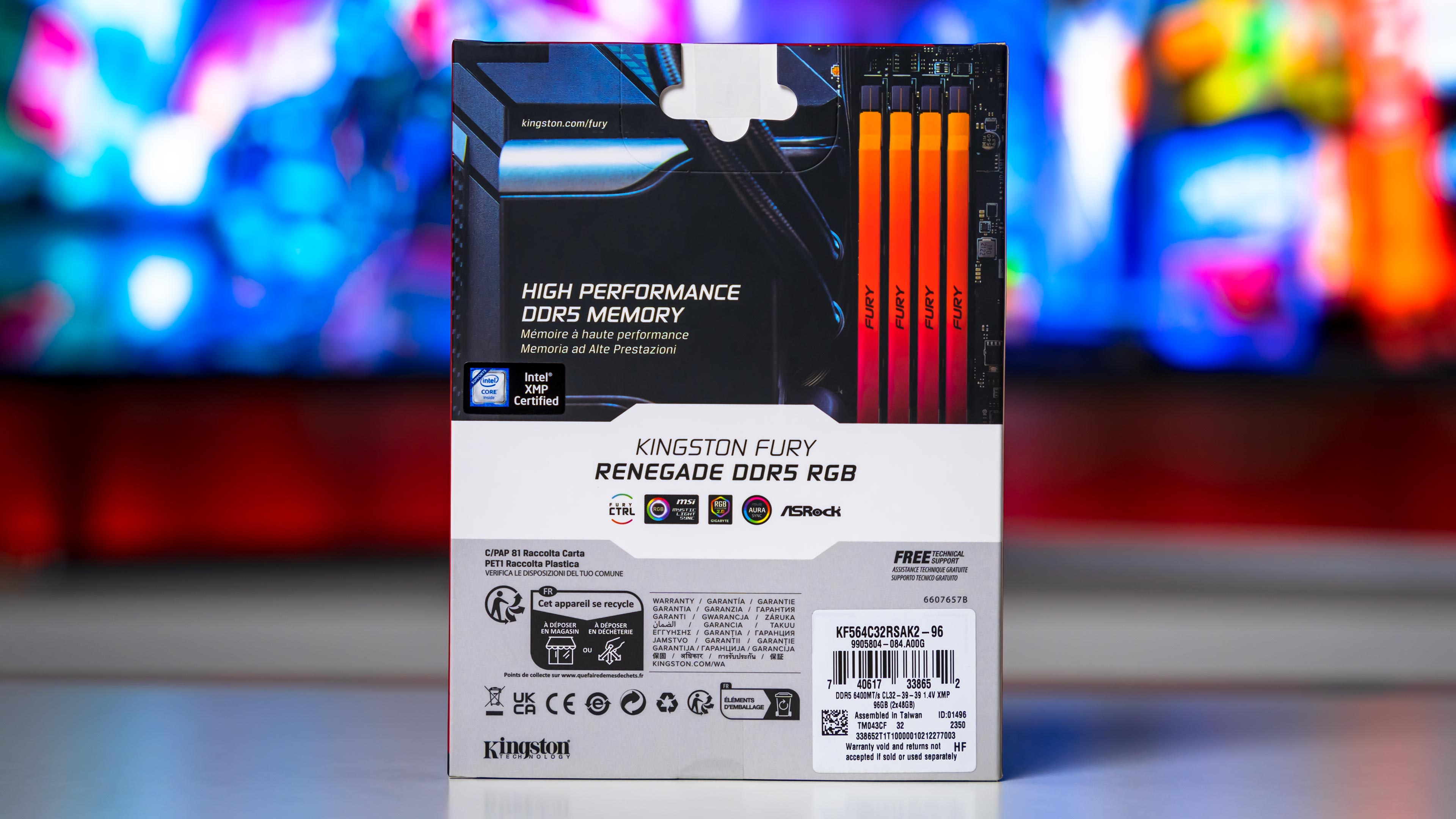 Kingston Fury Renegade RGB DDR5 6400MHz 2x48GB Box (3)