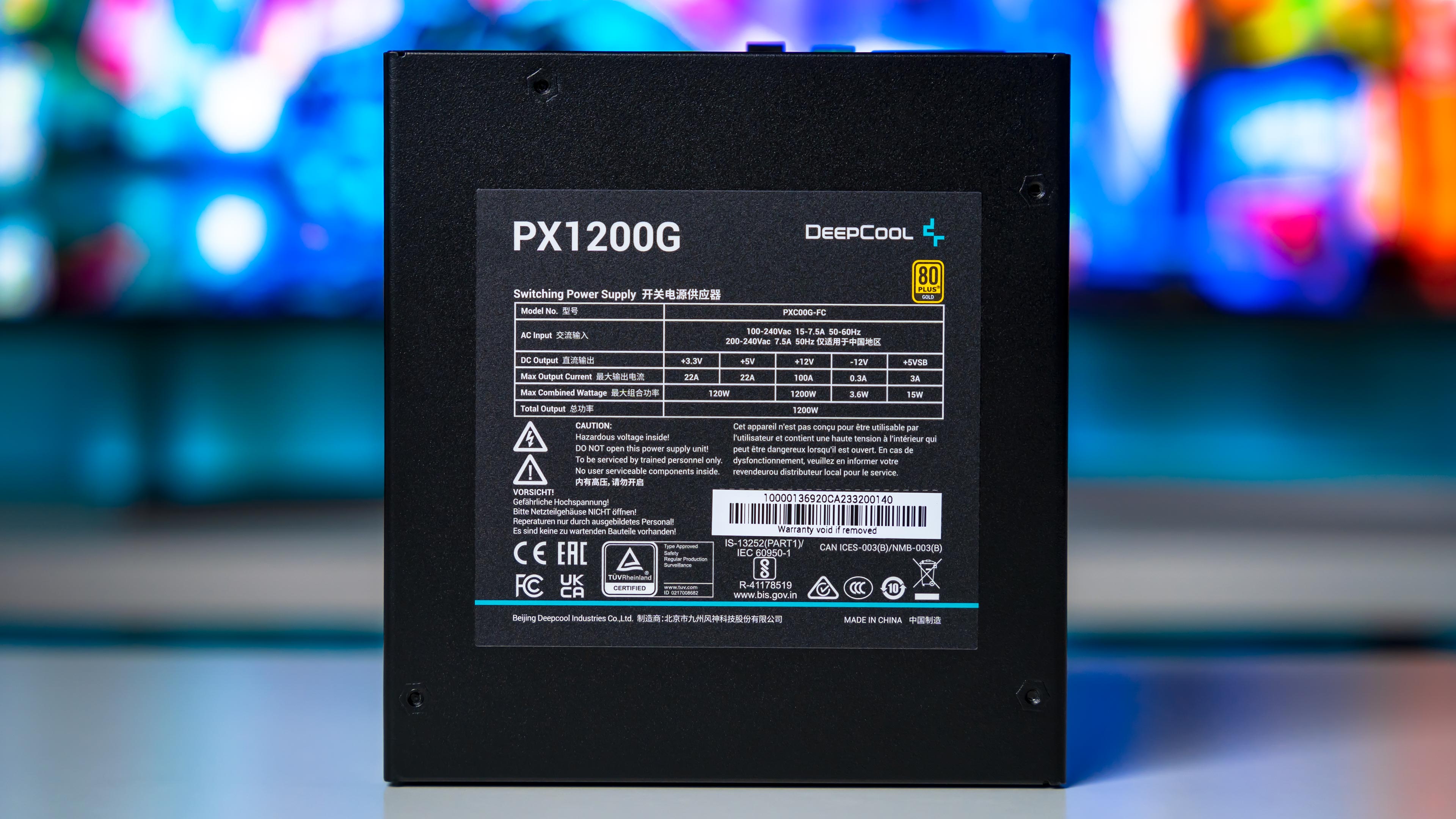 Deepcool PX1200G PSU (3)