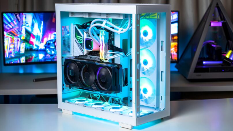 تجميعة كمبيوتر للألعاب Deepcool Z790 White Gaming PC 2024