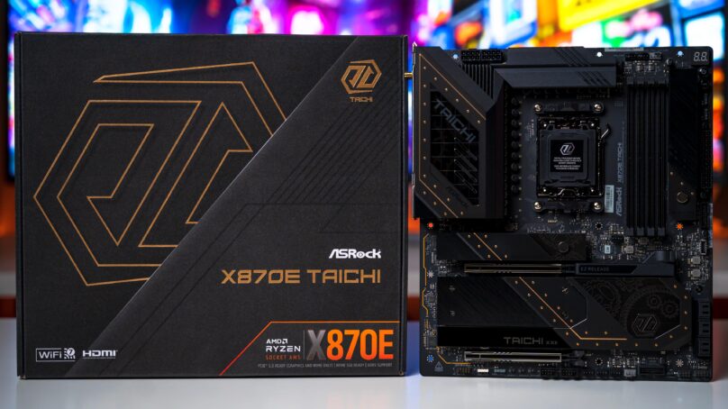 مراجعة ASRock X870E Taichi : تصميم فخم بدوائر طاقة قوية