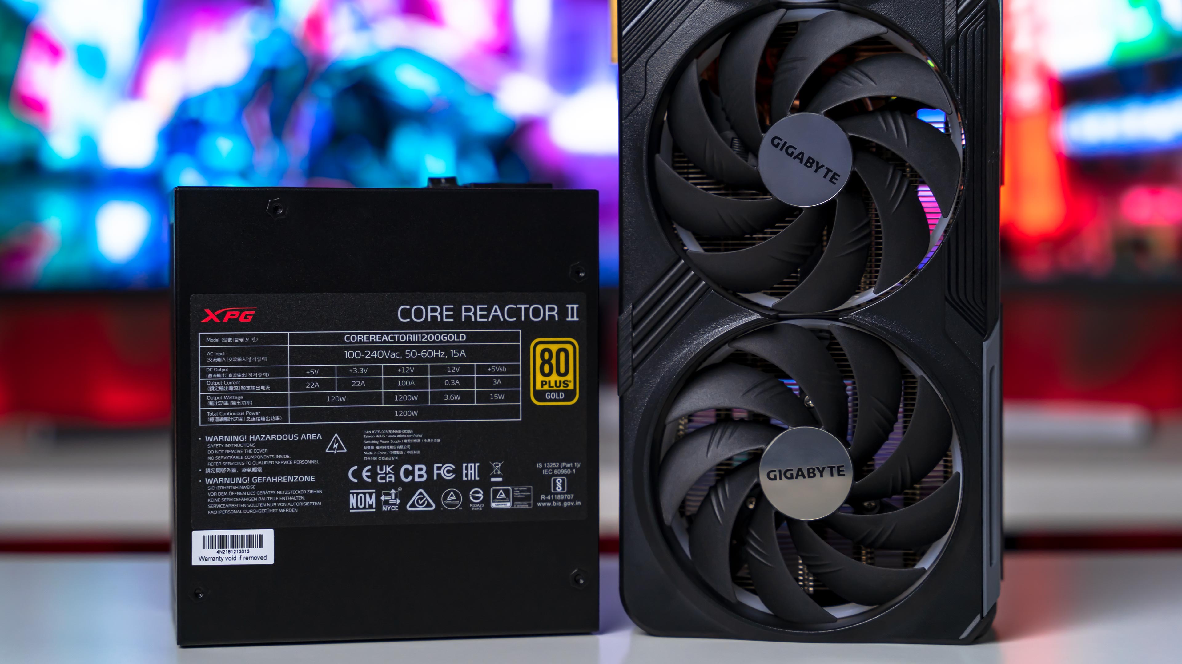 XPG Core Reactor II 1200W Gold Working (1)