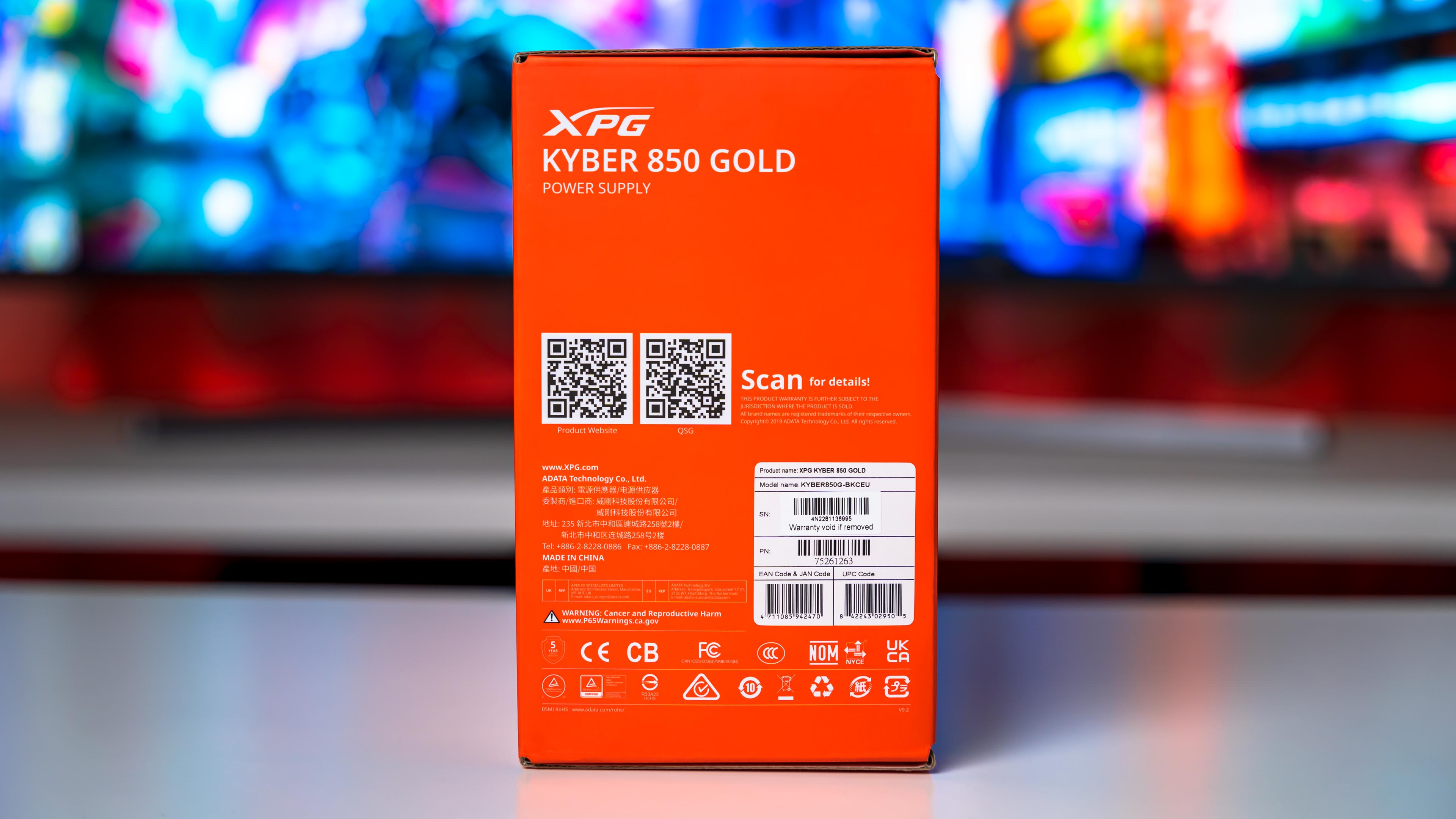 XPG Kyber 850W Gold Box (3)