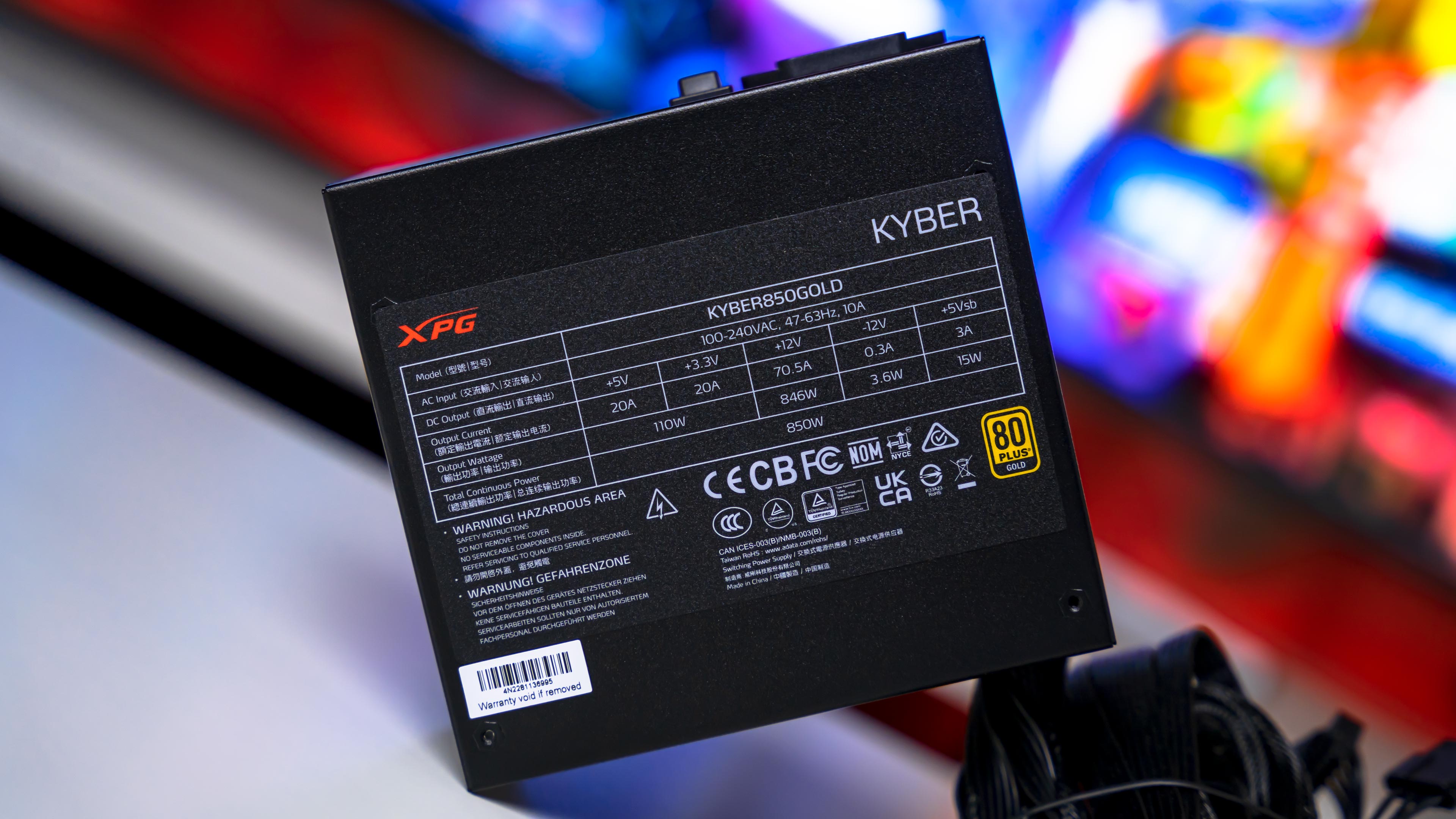 XPG Kyber 850W Gold PSU (3)