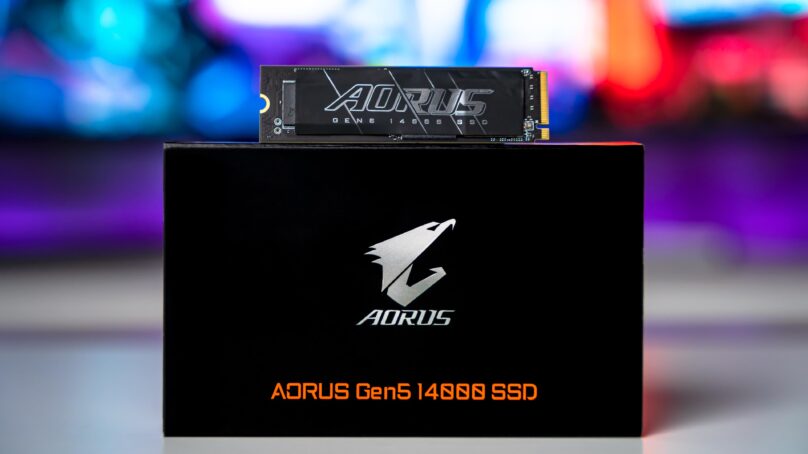 مراجعة AORUS Gen5 14000 SSD 1TB : تخزين بأداء جيد