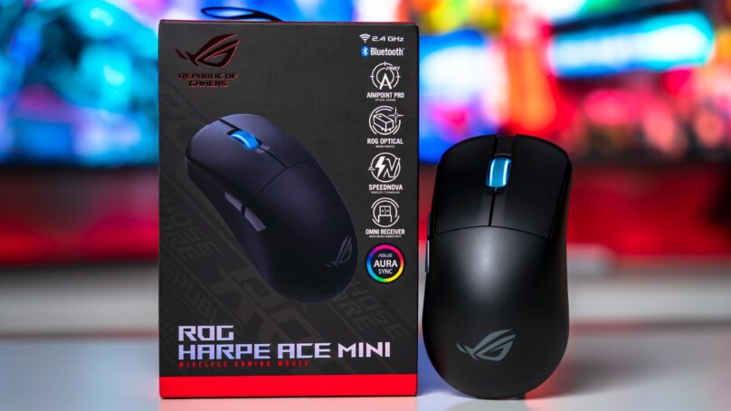 مراجعة ASUS ROG Harpe Ace Mini : مستشعر أستثنائي للاعبين المحترفين