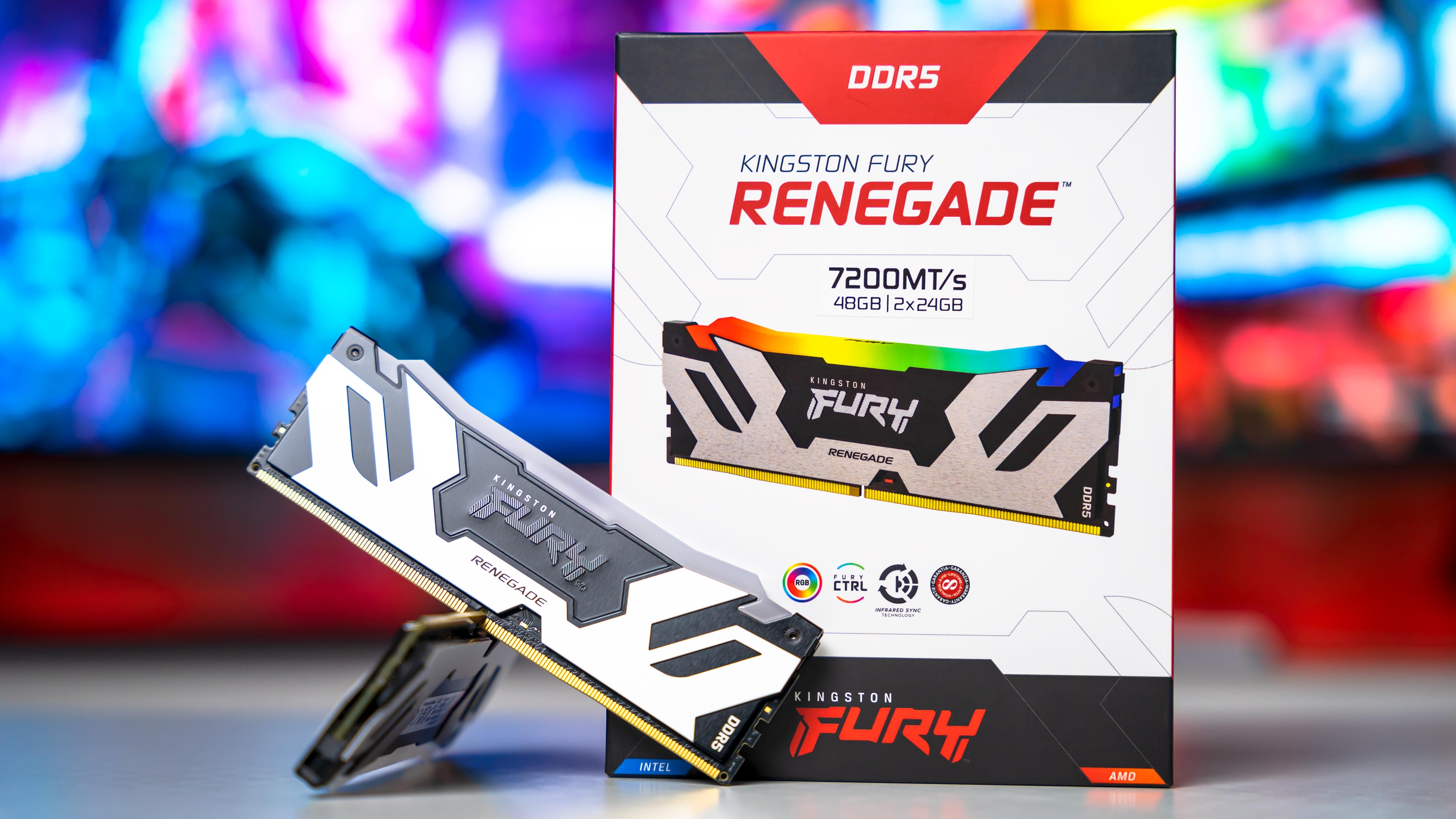 Kingston Fury Renegade Black RGB DDR5 7200MHz