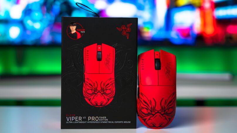 مراجعة Razer Viper V3 Pro Faker Edition : فأرة مميزة لمحترفين eSports