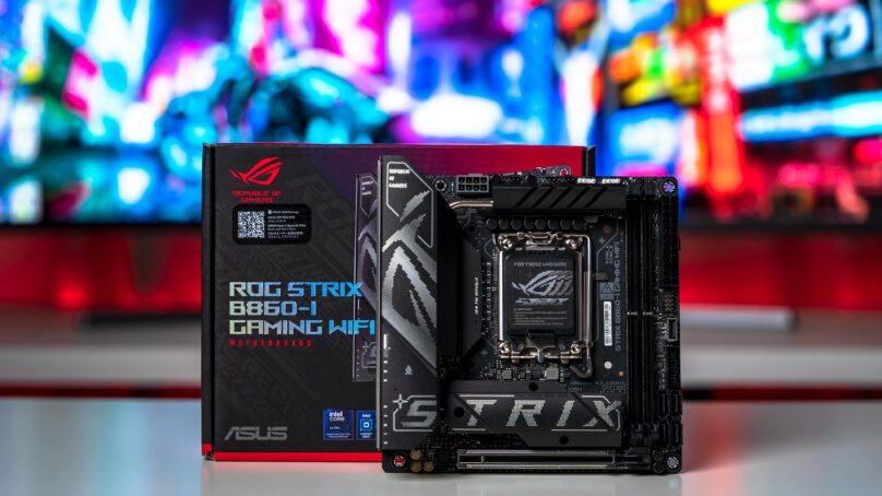 مراجعة ASUS ROG Strix B860-I Gaming WiFi : لوحة ITX بأفضل قيمة