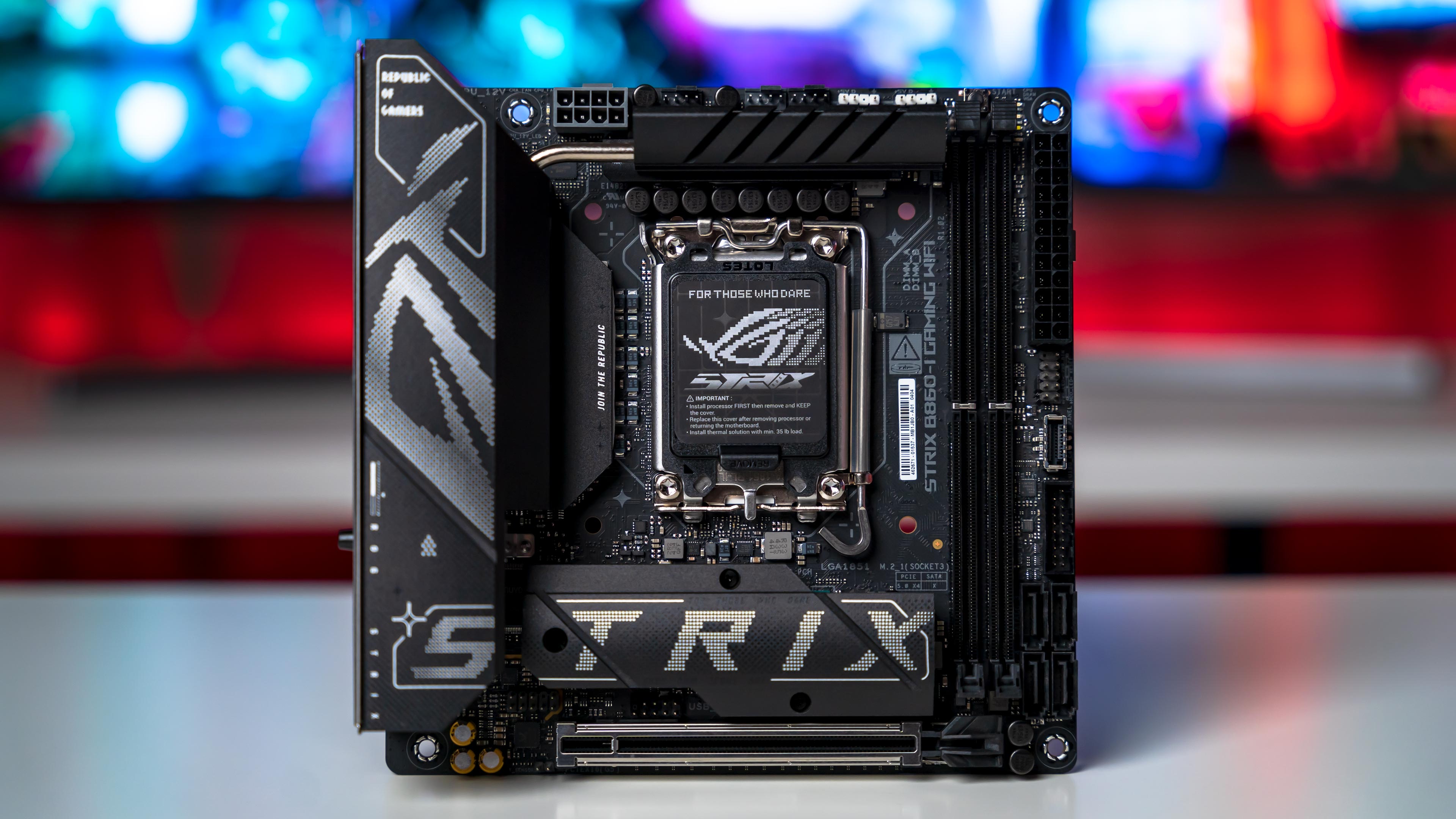 ASUS ROG Strix B860-I Gaming WiFi Motherboard (1)