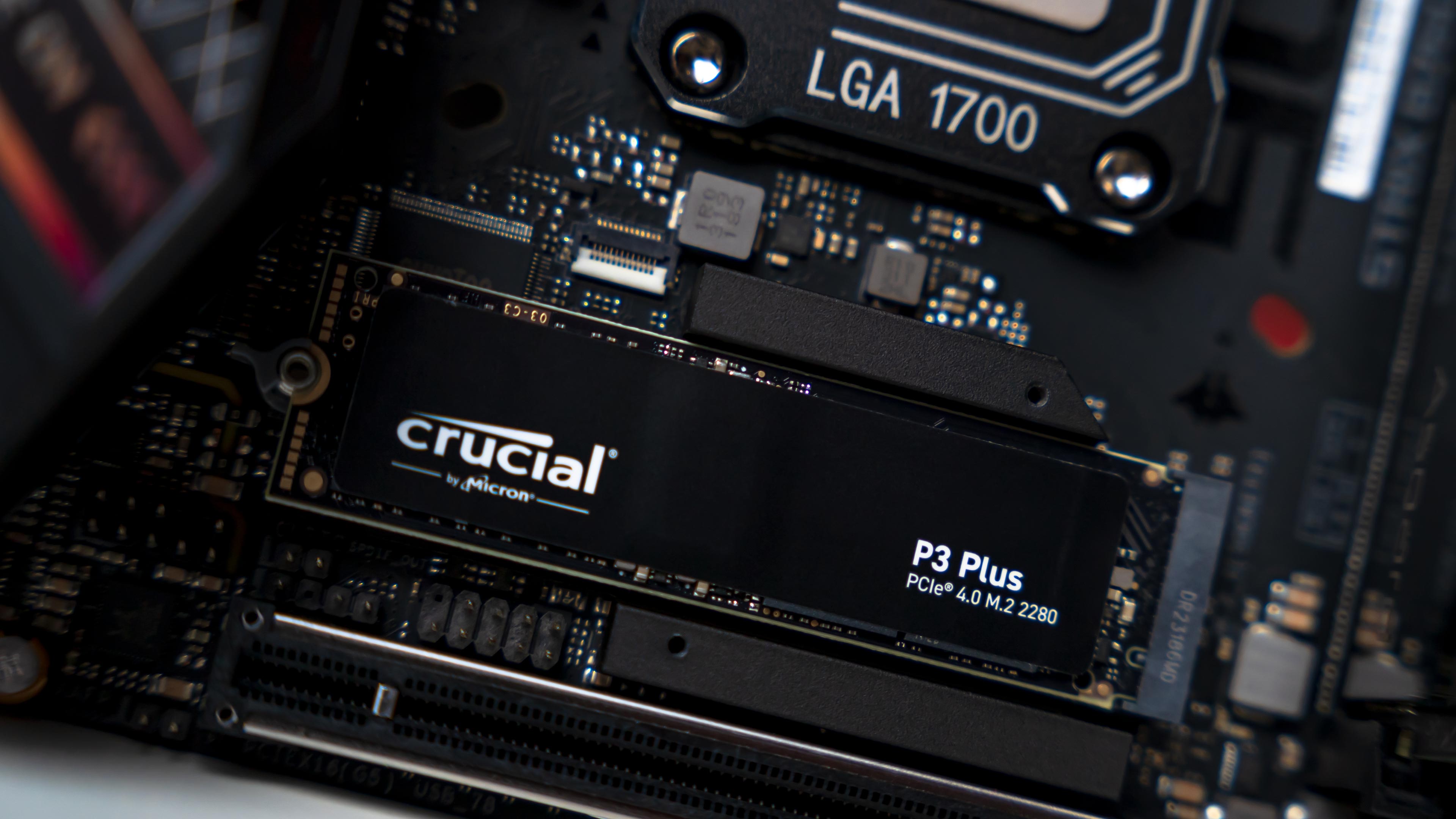 Crucial P3 Plus 4TB Test Setup (2) Crucial P3 Plus 4TB Test Setup (2)