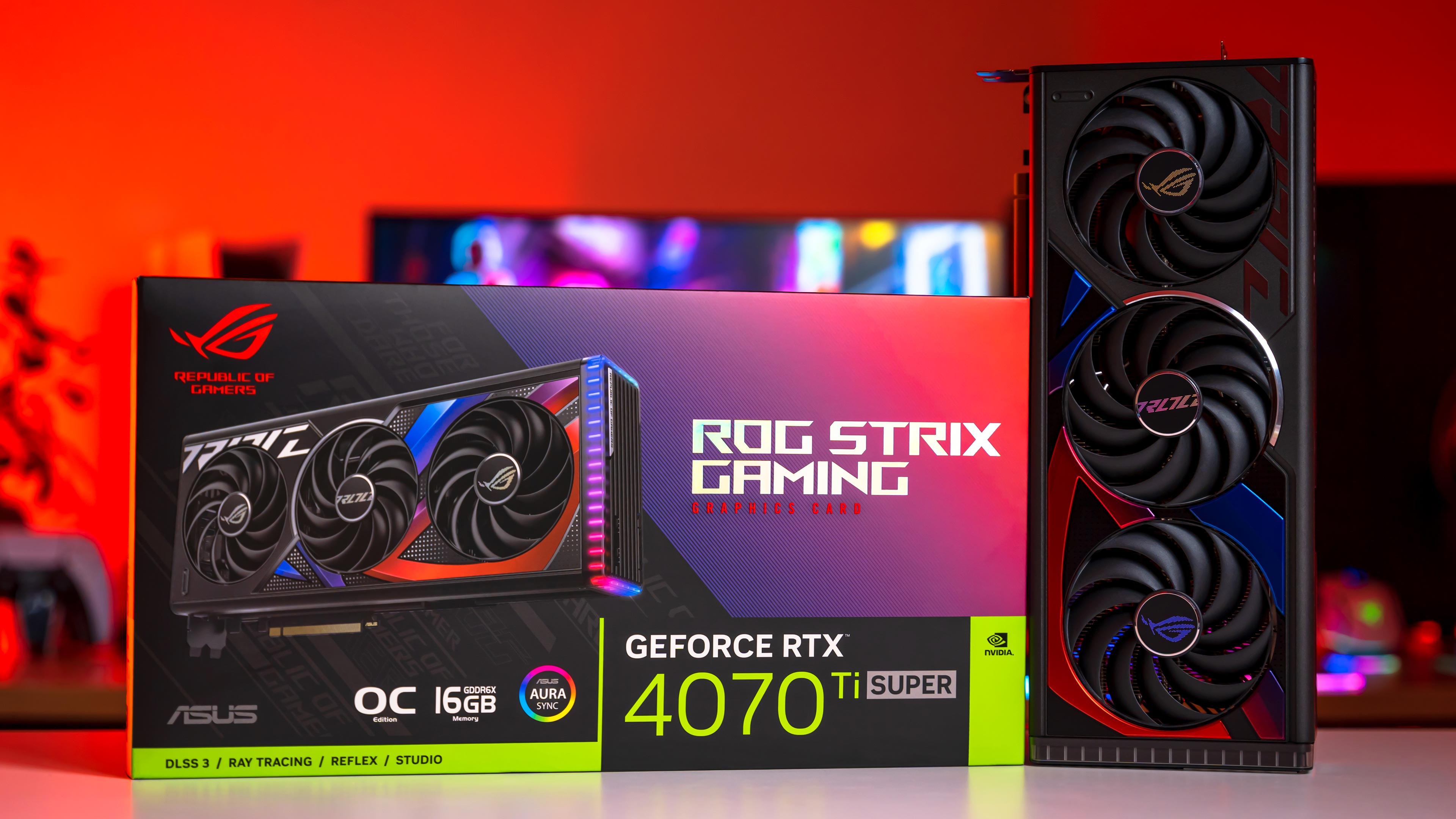 ASUS ROG Strix Geforce RTX 4070 TI Super OC Edition 16GB ASUS ROG Strix Geforce RTX 4070 TI Super OC Edition 16GB
