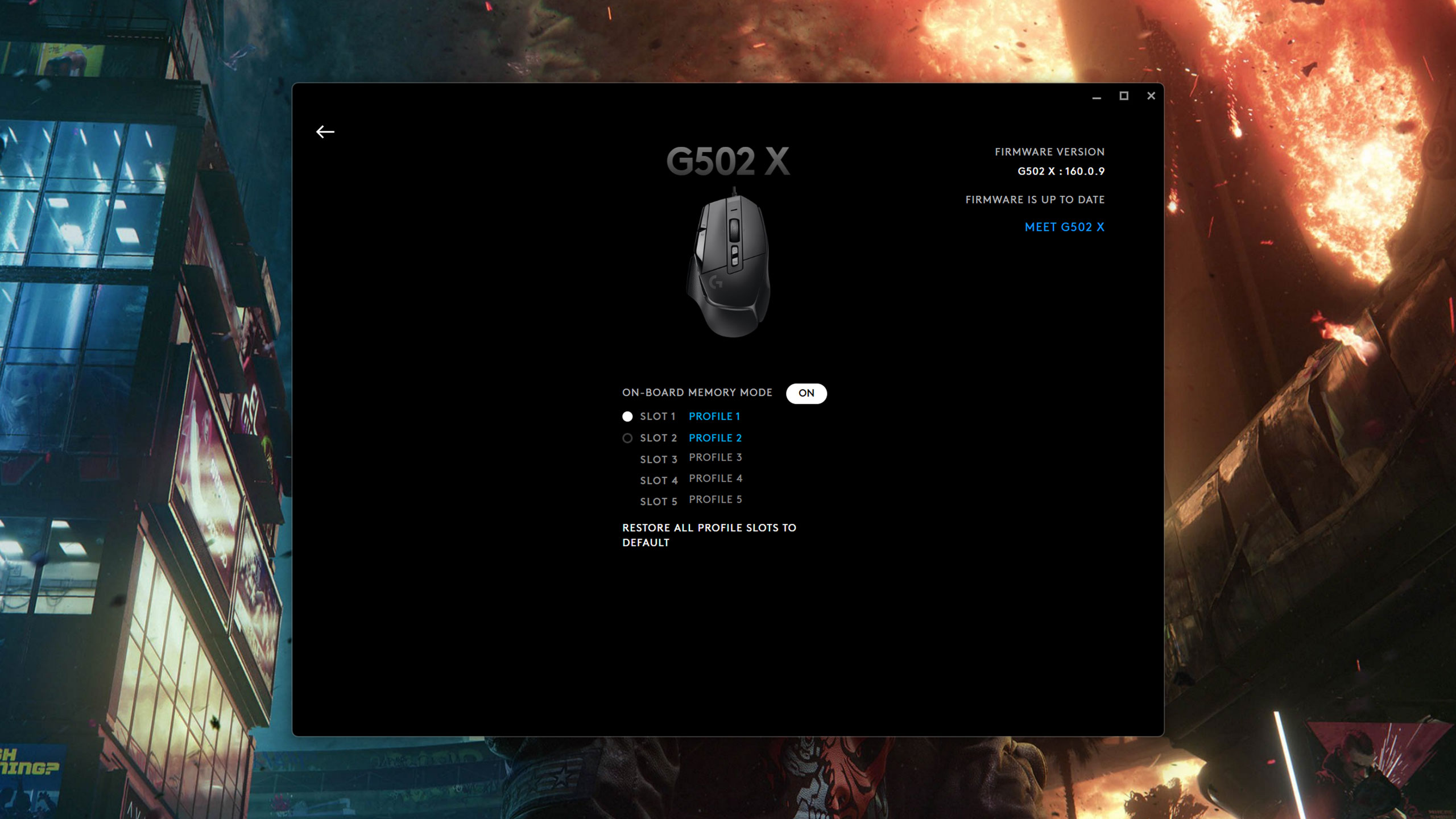 Logitech G502 X G Hub (9) Logitech G502 X G Hub (9)